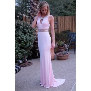 Clarisse Pink Prom Pageant Dress NWT